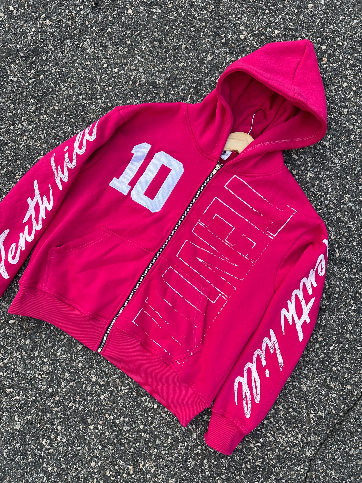 PINK “10” ZIPUP
