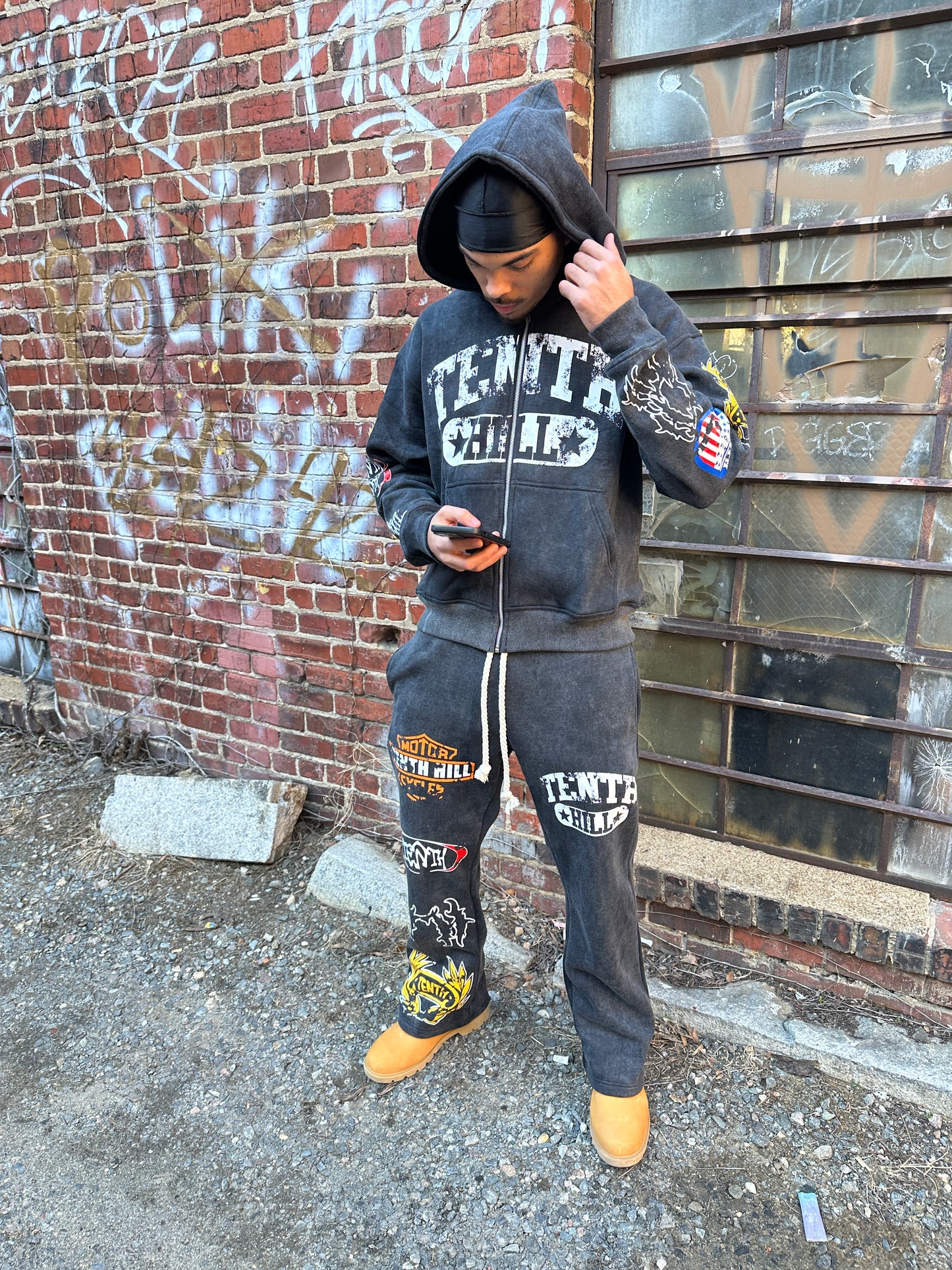 ACID WASH "PATCHWORK" SET