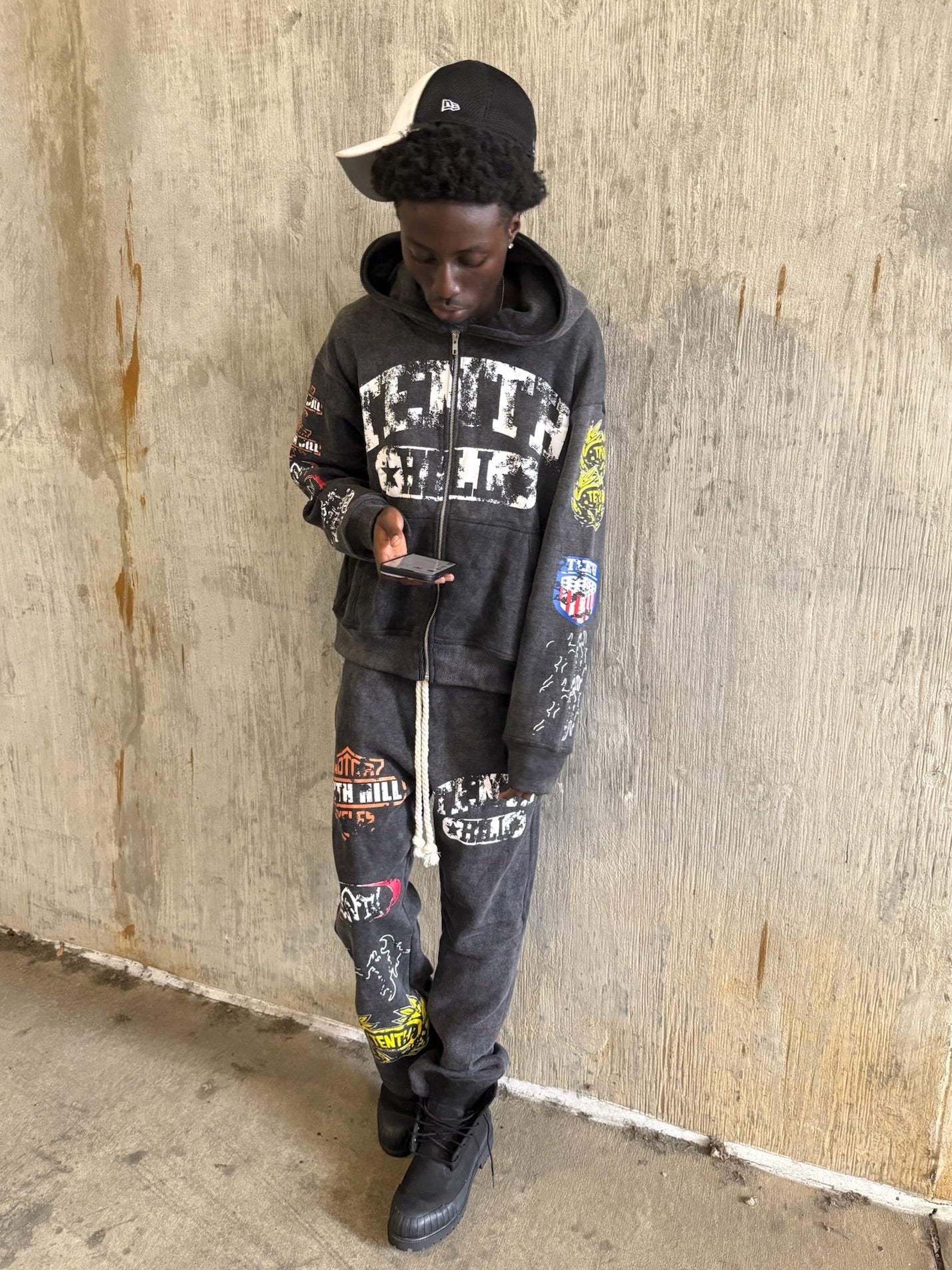 ACID WASH "PATCHWORK" SET